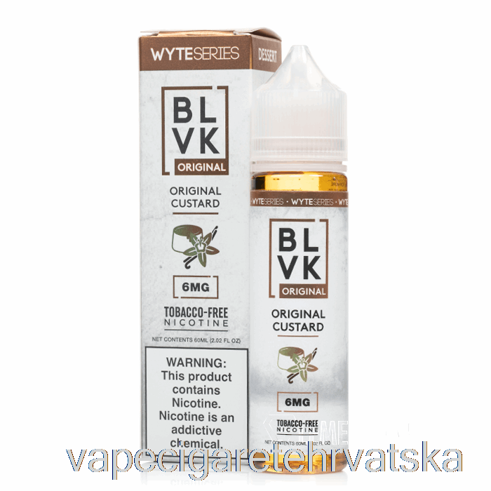 Vape Hrvatska Original Custard - Blvk - 60ml 6mg